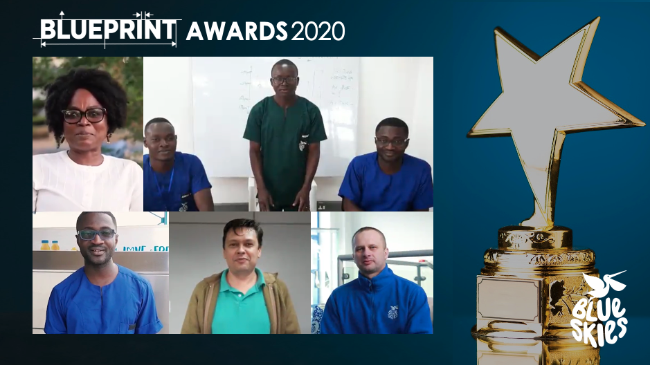 Congratulations to our Blueprint Award winners